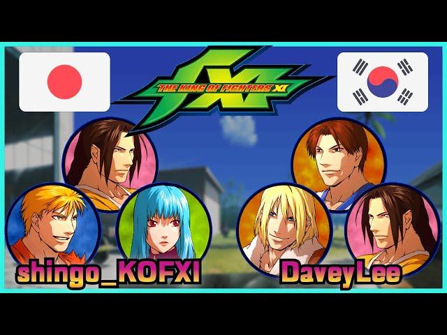 The King of Fighters XI || shingo_KOFXI  VS  DaveyLee || FLYCAST FIGHTCADE 2