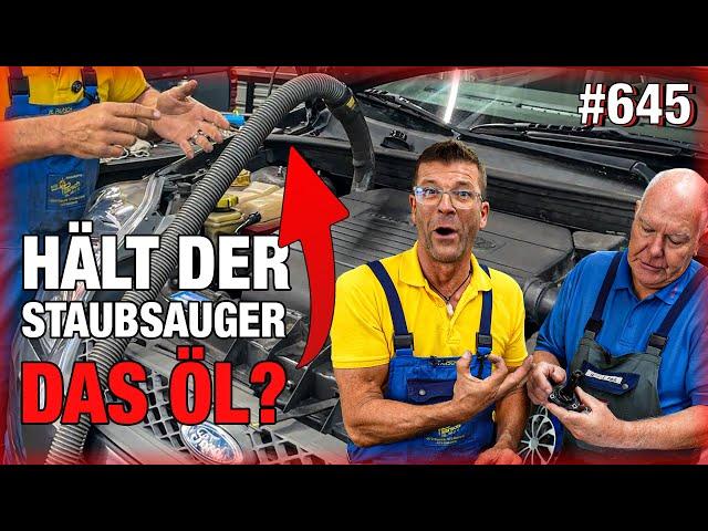 Kein Öl ablassen dank STAUBSAUGER?!  | Golf 7 ohne LADEDRUCK  | KLOPFSENSOR - deswegen so wichtig!