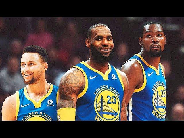 LeBron James Joins Stephen Curry and Kevin Durant on the Warriors (Parody)