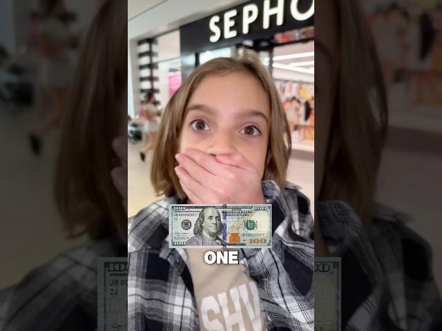 SEPHORA CHALLENGE! I hid $100 in Sephora! #sephora #challenge #shoppinghaul #haul #shopping