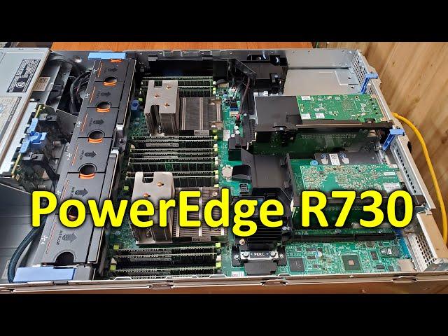 I Bought a Dell PowerEdge R730 for $448, Quick Overview and Testing