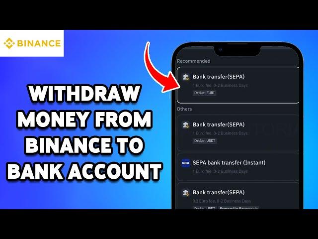 How To Withdraw Money From Binance To Bank Account 2024 | Binance Withdrawal Guide