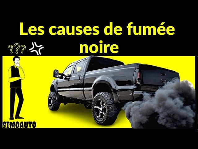 Les causes de fumée noire a l'échappement