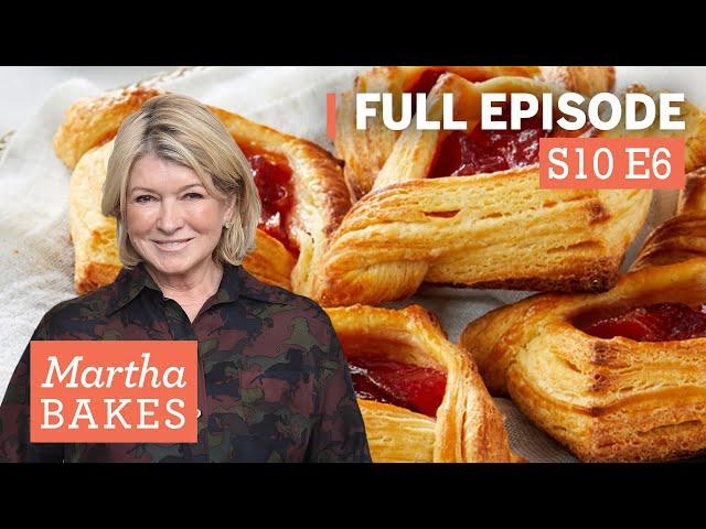 Martha Stewart Makes Breakfast Pastries 3 Ways | Martha Bakes S10E6 "Breakfast Pastries"