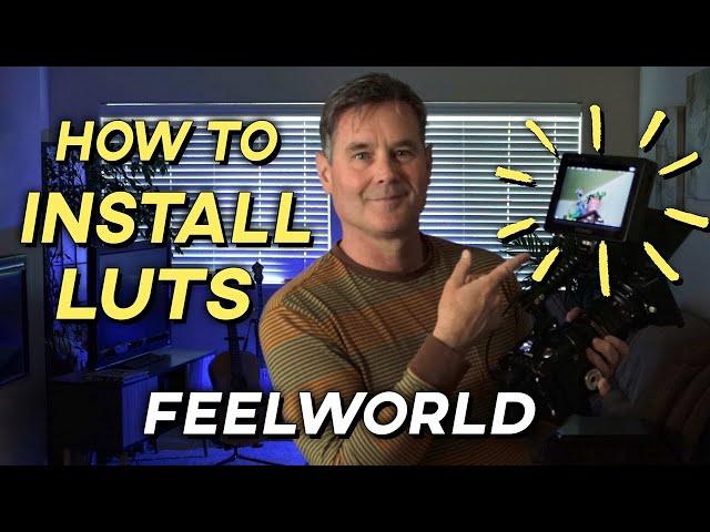 FeelWorld LUT7 Monitor - How To Install LUTs