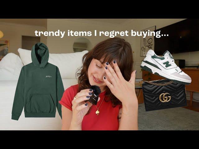 trendy items I regret buying... learn from my mistakes!