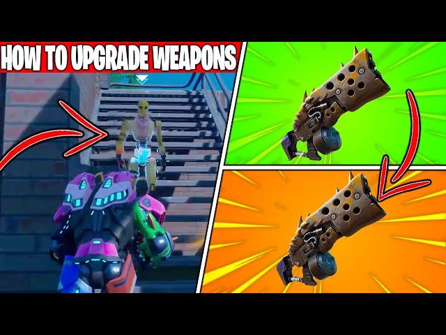 How To UPGRADE Weapons In Fortnite - Chapter 2 Season 6