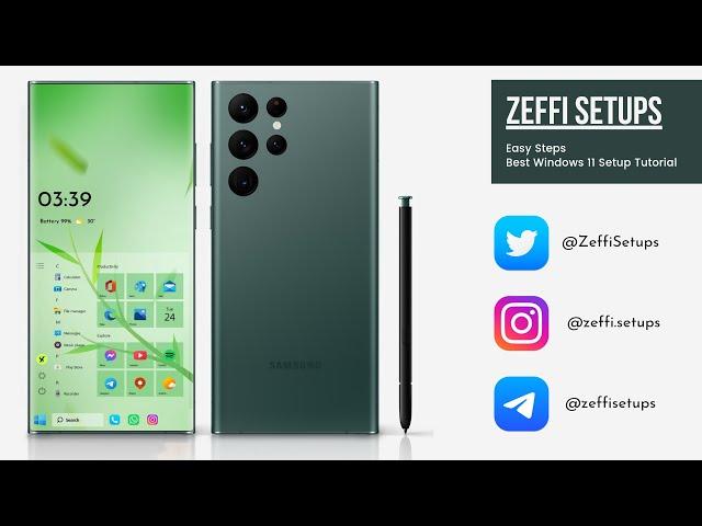 The Best Transparent Windows 11 Setup For Android - Zeffi Setups