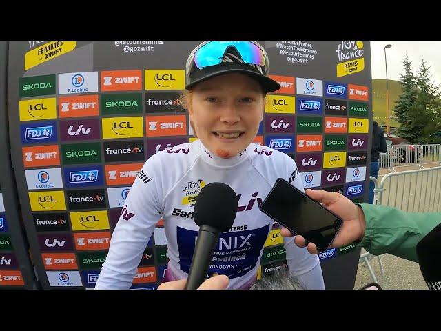 Puck Pieterse best young rider at 2024 Tour de France Femmes: "You need to dream big"