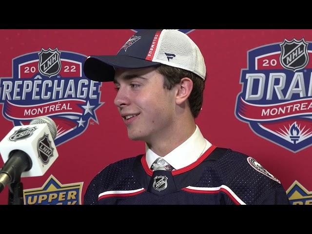 Entrevues Post-Repêchage LNH 2022 | Jordan Dumais