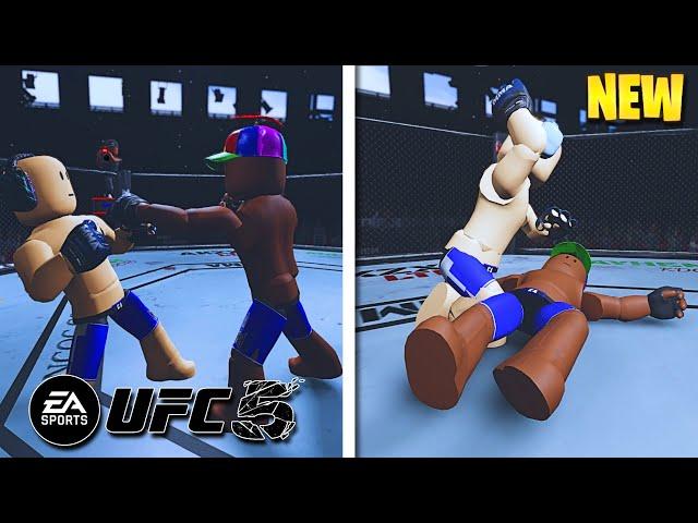 This *NEW* UFC Roblox Game Is AMAZING | MMA Mayhem