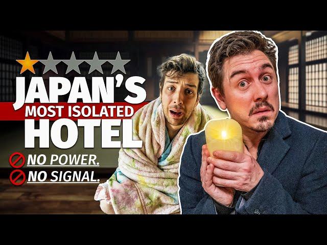 I Stayed at Japan's Most Isolated Hotel | Feat. @CDawgVA