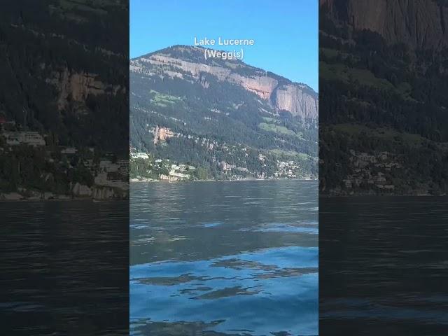 Lake Lucerne in Weggis Switzerland #lakes #lucerne #weggis #boat #boatrides #europe #switzerland