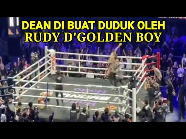 RUDY GOLDEN BOY VS DEAN HAMZAH