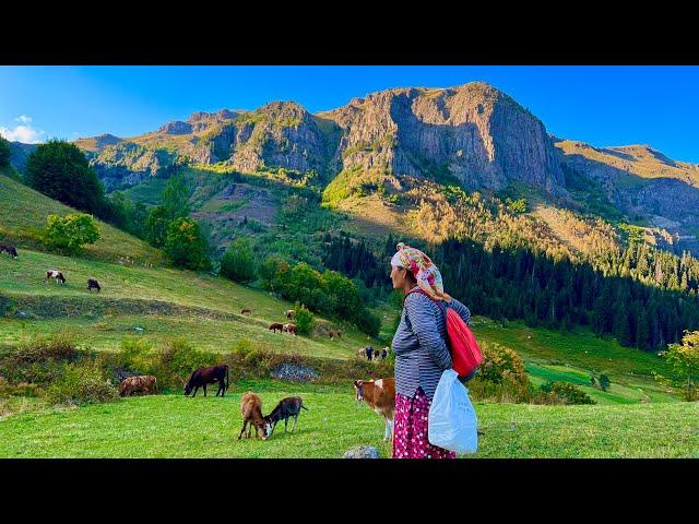 The beauty of life in a high mountain village. Full movie