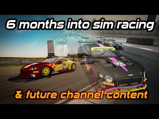 6 months into our sim racing journey & future of the channel