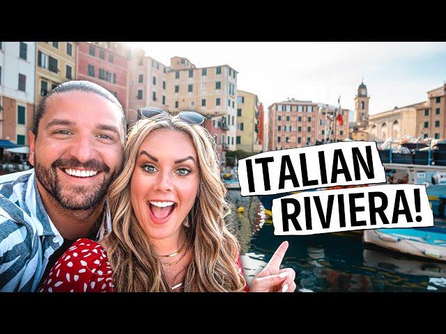 One Day on the Italian Riviera - Travel Vlog | Camogli, Portofino, Santa Margherita Ligure, & MORE!