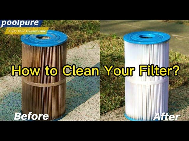 How To Clean Your Pleated Pool & SPA Cartridge Filter?-POOLPURE