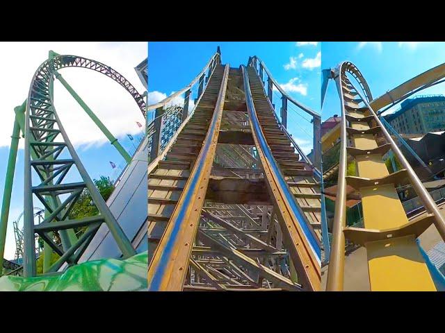 Every Roller Coaster at Liseberg in Sweden!