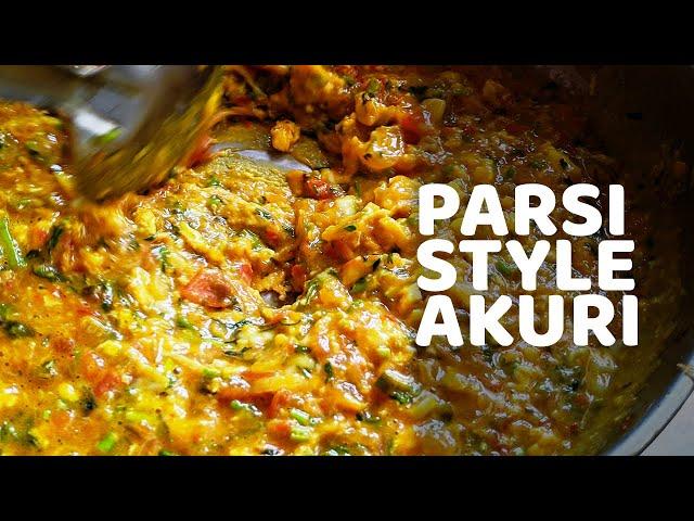 Parsi Akuri Recipe | Parsi Style Scrambled Eggs |  Parsi Egg Recipe