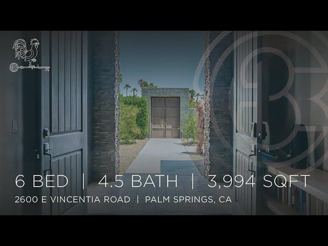 2600 E. Vincentia Road, Palm Springs, CA 92262 | Contemporary compound in Desert Park Estates