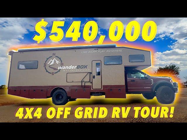 EPIC 4x4 Off-Grid RV/Camper - wanderBOX Outpost 35 FULL Walkthrough!