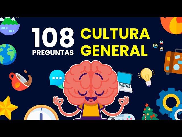 108 Preguntas de CULTURA GENERAL  | Súper Trivia de Cultura General 