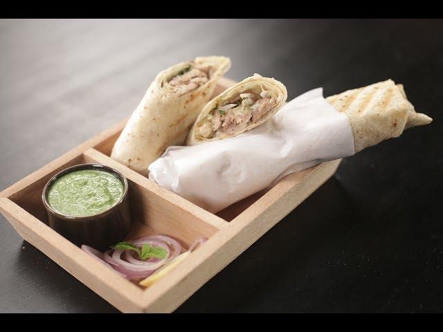 Chicken Malai Tikka Roll | Sanjeev Kapoor Khazana