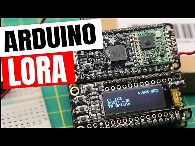 Long Range Wireless Communication for Your Electronics Project! Arduino LORA Radio
