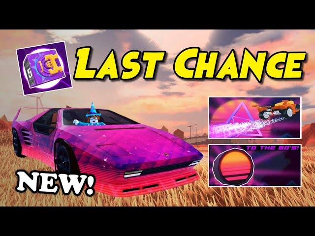 LAST CHANCE! This is the 80s Supercar (Roblox Jailbreak)