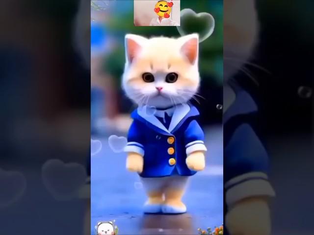Cute Cat Dancing Video (2) #cat #dog #dogdance #catdance #youtubeshorts