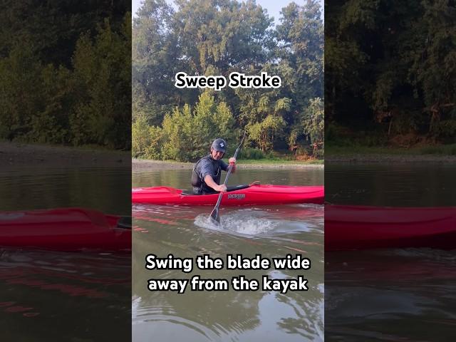 Kayak Sweep Stroke