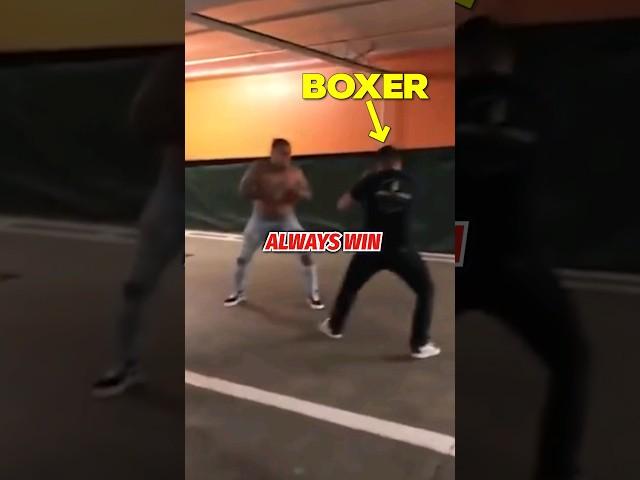 Street Fight with a Boxer, Bad Idea?