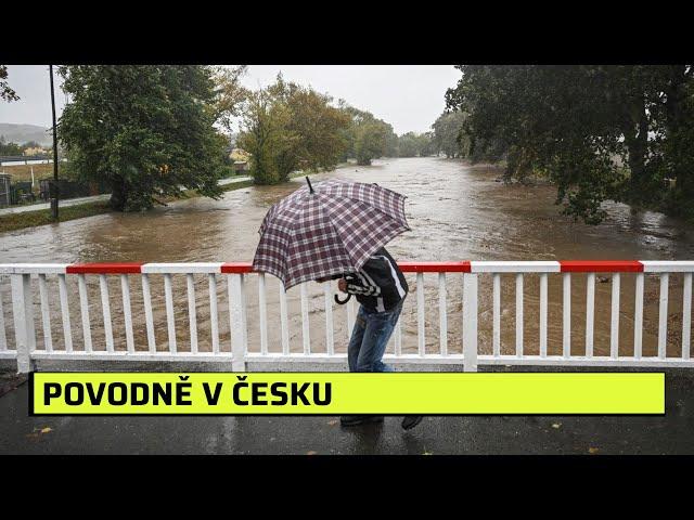 Kritická situace v Krnově: Město je odříznuté a skoro celé pod vodou. Záchranné práce váznou