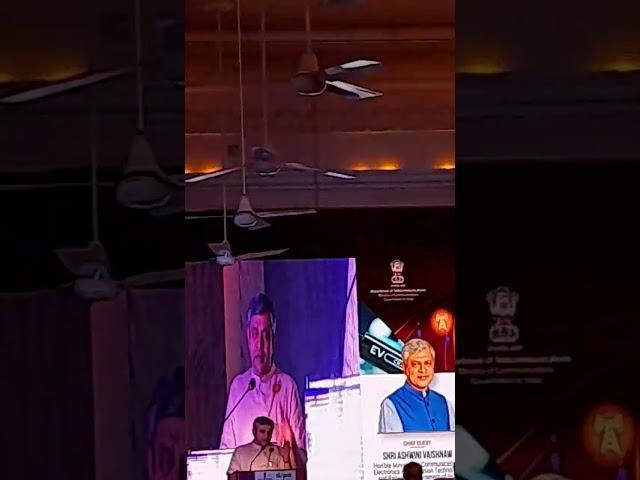 SHRI ASHWINI VAISHNAW HON'BLE MINISTER OF COMMUNICATION | "GATI SHAKTI VISION FOR 5G & BEYOND" DELHI