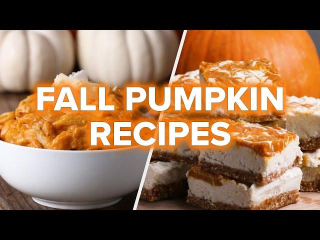 5 Pumpkin Recipes To Make This Fall • Tasty