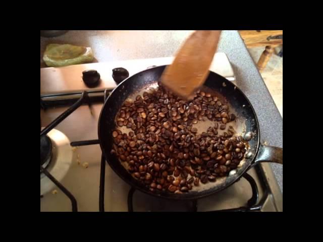 How To Roast Coffee Beans In A Frying Pan or a Cast Iron Skillet At Home: roasting made easy