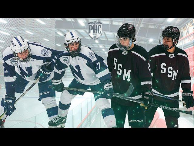 #1 U18 Shattuck St Marys Vs #6 U18 NorthWood School | Prep Hockey Conference Finals