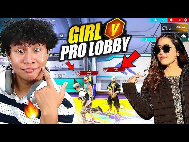 I Met Old Female V Badge Youtuber in My Match  Golden S01 Pro Lobby - Tonde Gamer