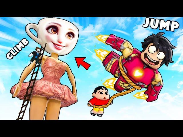 I Got SUPERMAN Speed In CLIMB Tower and JUMP