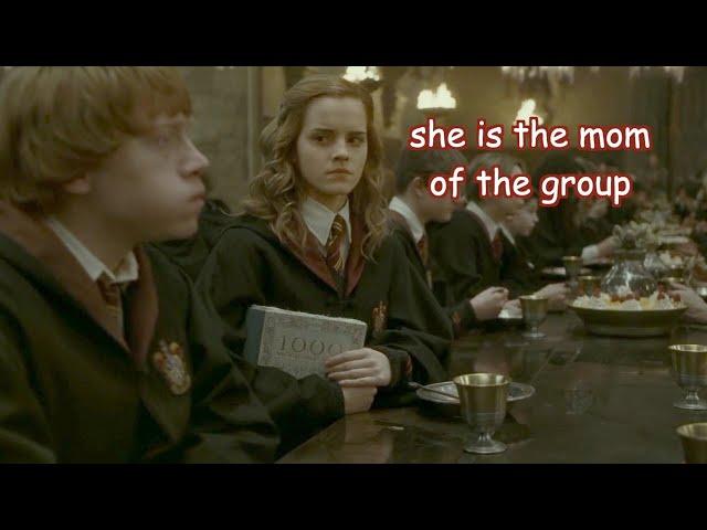 hermione granger being bossy for 3 minutes straight