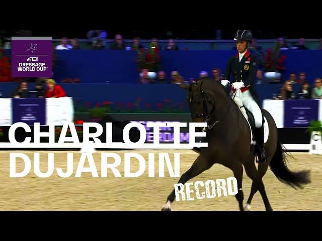 Charlotte Dujardin & MSJ Freestyle Record Breaking Performance | FEI Dressage World Cup™