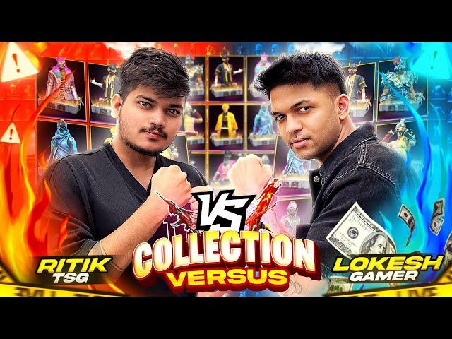 Lokesh Gamer Vs Two Side Gamers  Collection Battle Who Will Win  Garena Free Fire