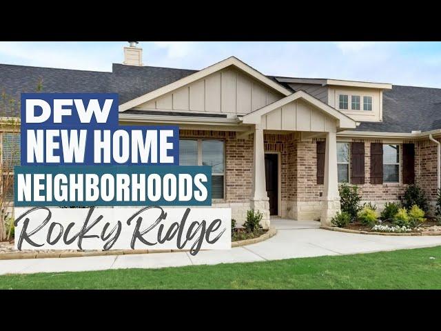 New Home Neighborhoods in DFW - Rocky Ridge, Weatherford TX  [Homes with Acreage in the Upper $400s]