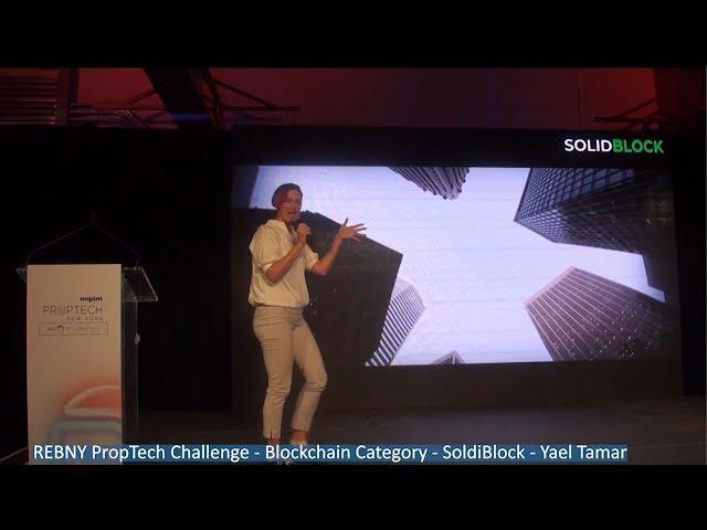 SolidBlock - REBNY PropTech Challenge - 2019 - Blockchain - MIPIM Start Up Competition