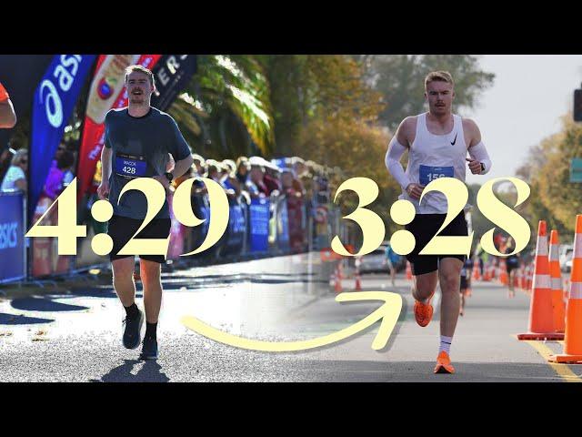 4:29 to 3:28 in the MARATHON -  Sub 3:15 EP. 05