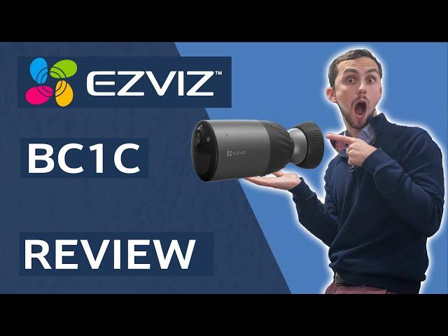 Ezviz BC1C outdoor battery camera - unboxing, setup and review