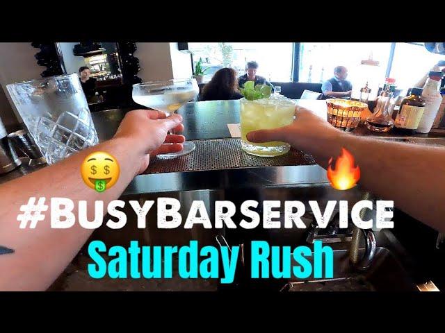 SUPER Saturday!! New Cocktail Menu + Super Busy Afternoon Rush!!