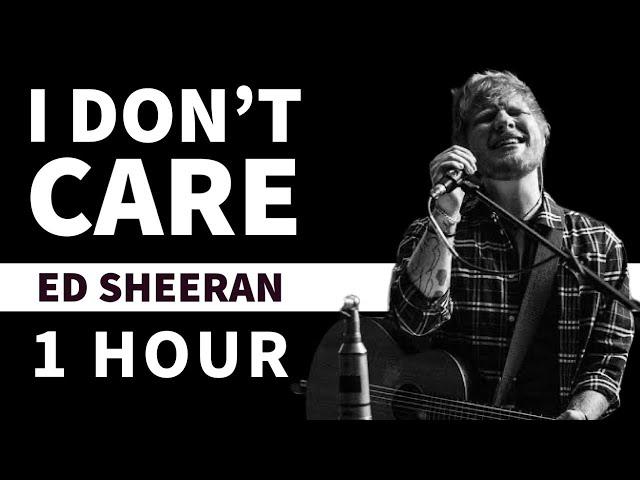 Ed Sheeran - I Don’t Care - 1 Hour Loop | KoiClips