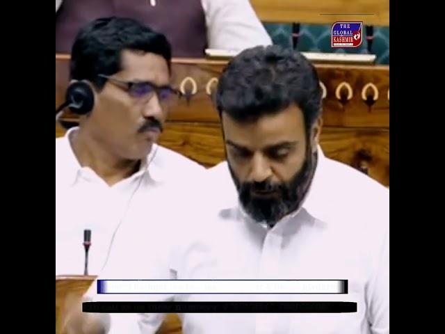 Agha Ruhullah Speaks in Parliment on J&K Budget.Ruhullah Mehdi